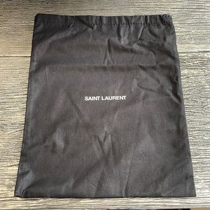 Saint Laurent crossbody dust bag